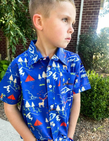 Campfire Youth Button Down Kids Button Down Greater Half